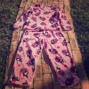 Minnie Mouse fleece pajamas